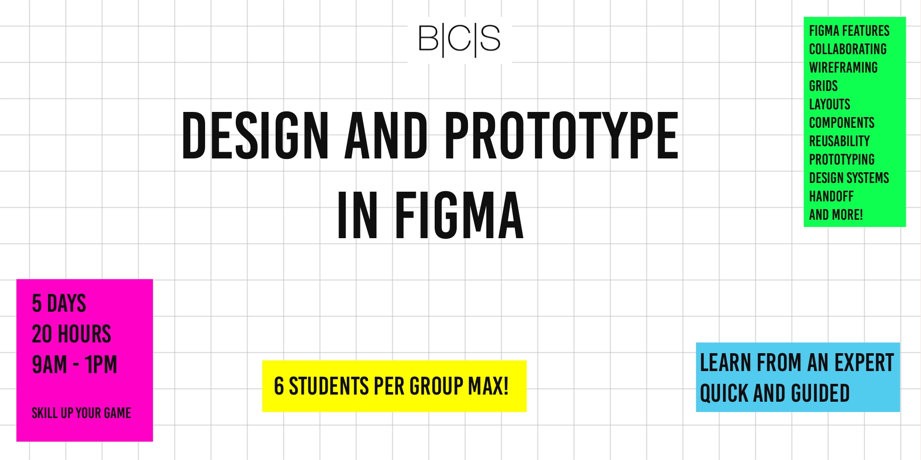 Design and prototype in Figma